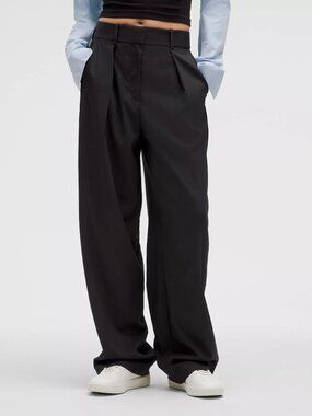 Lululemon Pleat Front High Rise Trouser
